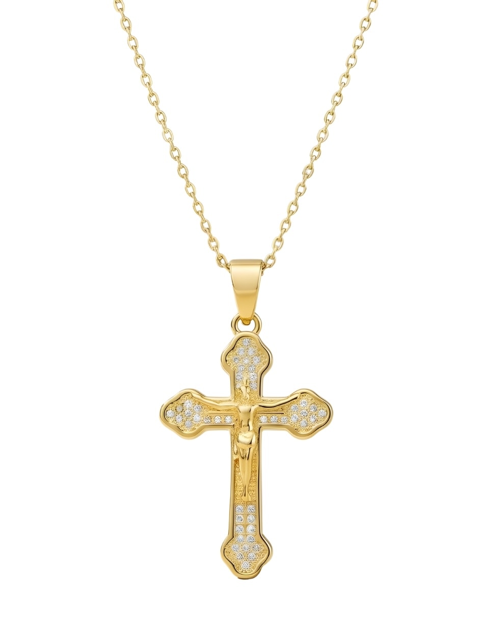 De cruz zvezda aurore de metal 18 k