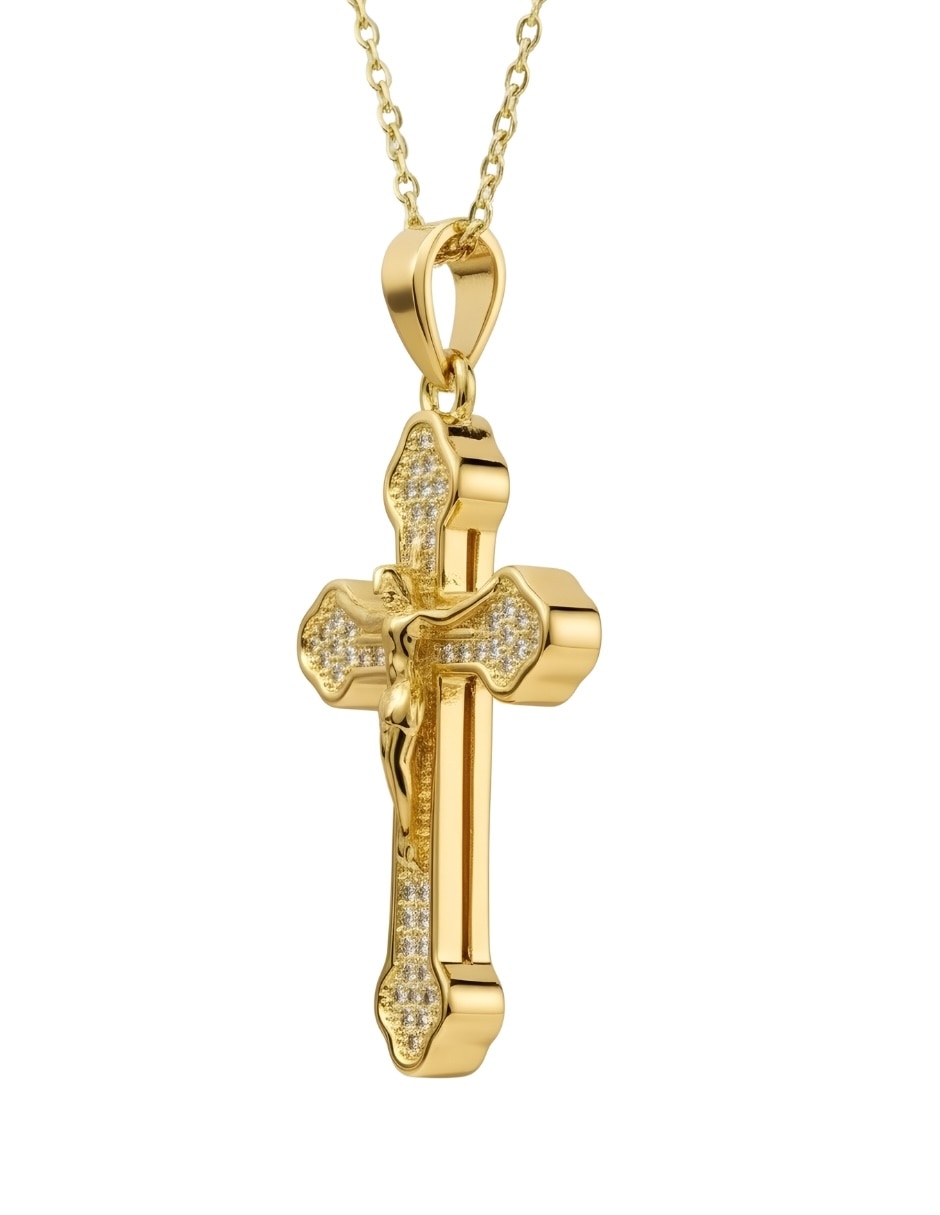 De cruz zvezda aurore de metal 18 k