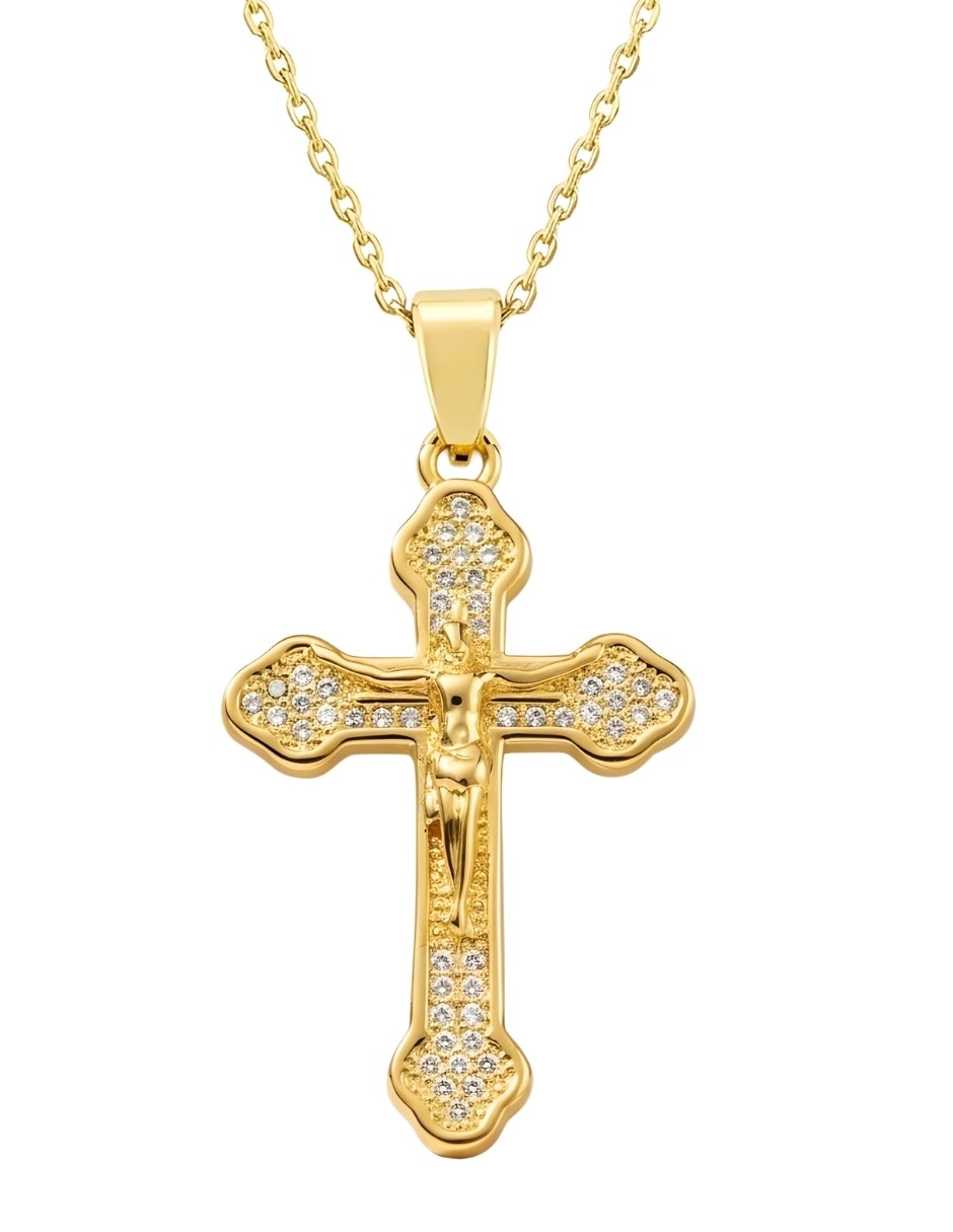 De cruz aurore de metal 18 k