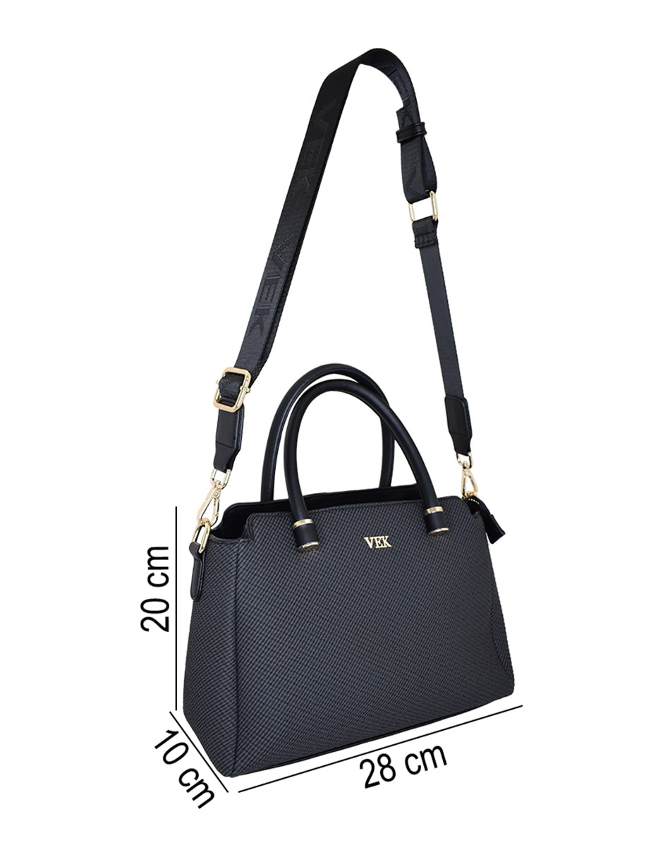 Bolsa satchel Vek para mujer