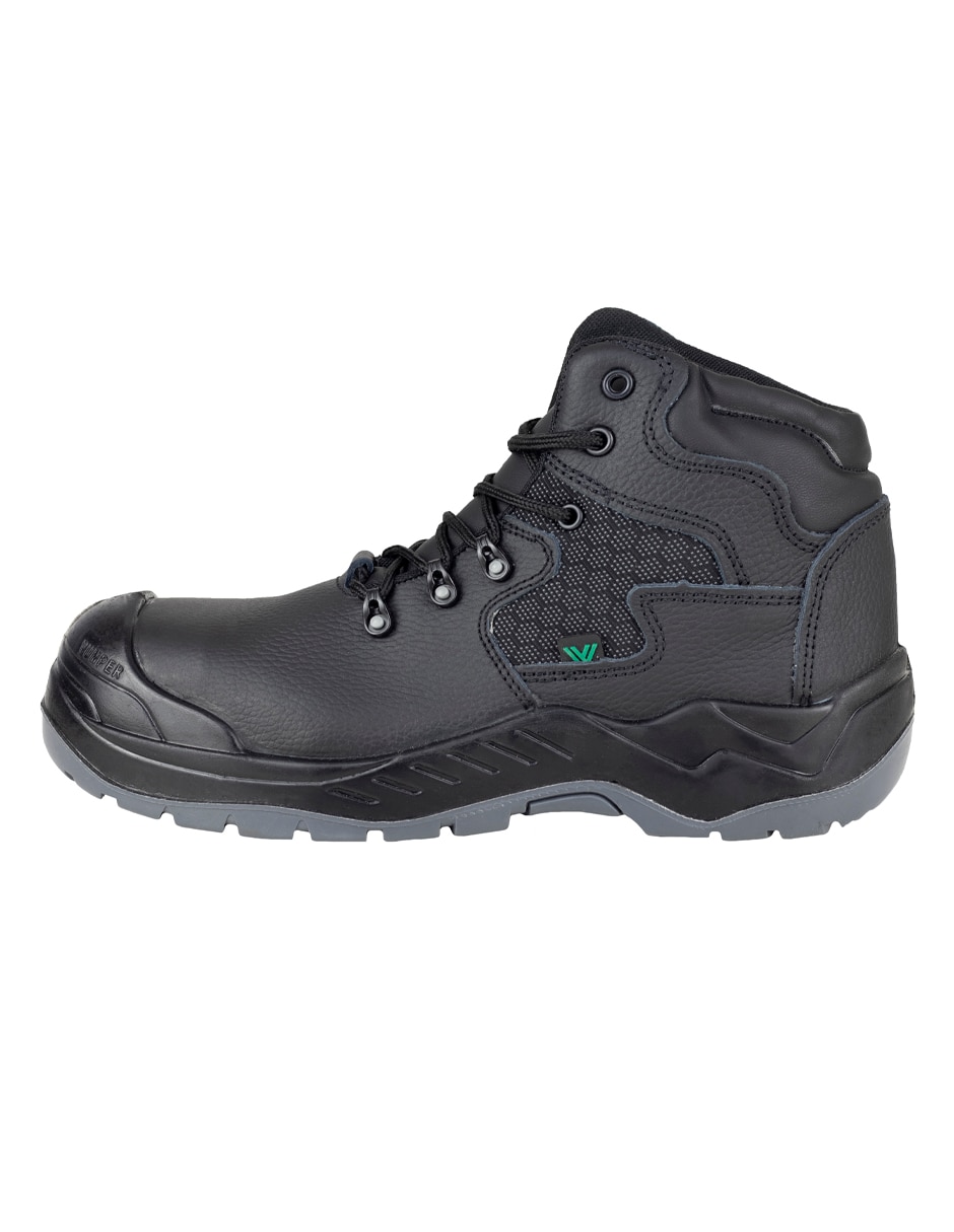 Bota industrial de Cuero y piel