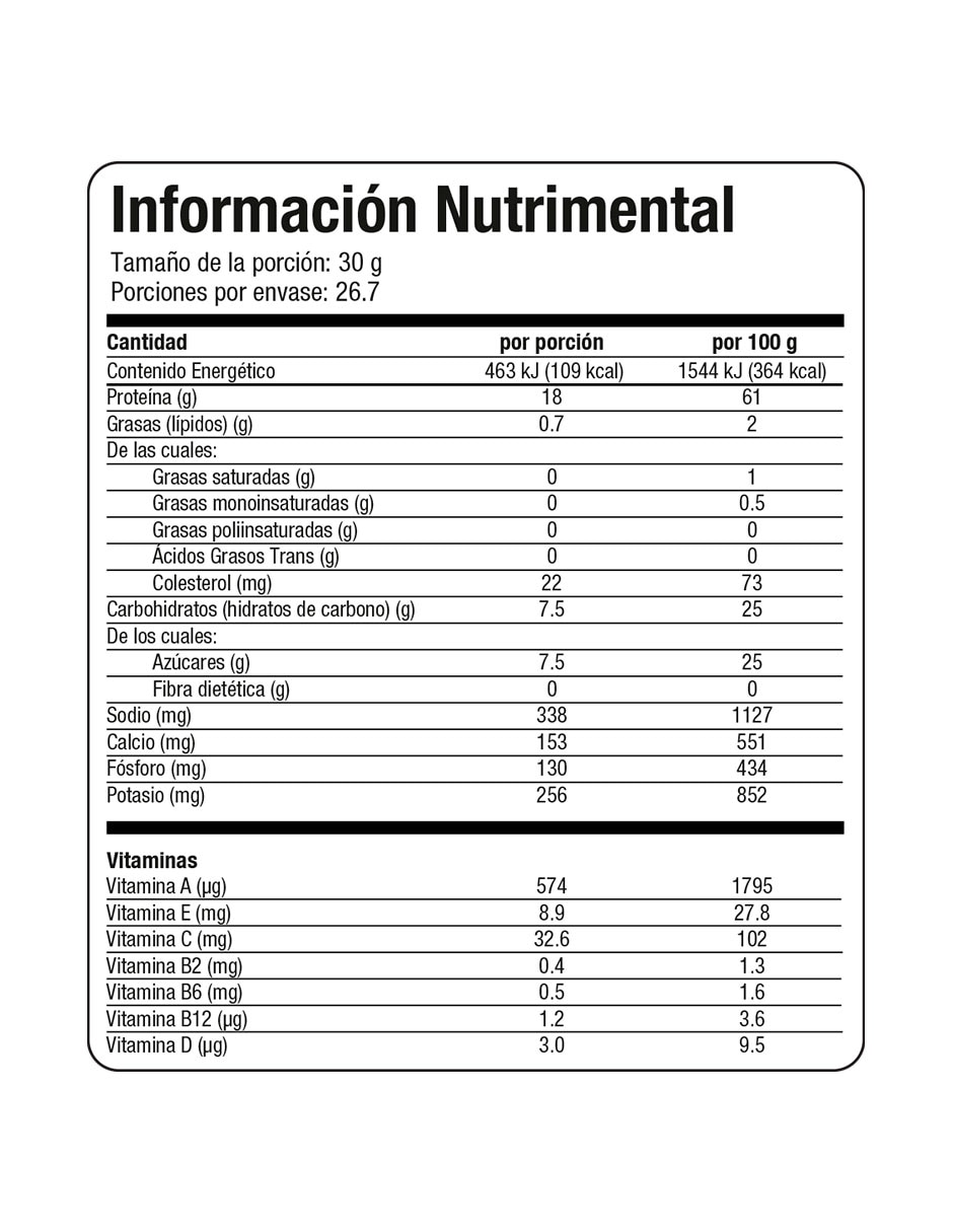 Proteína Evolution sabor fresa de 800g 3
