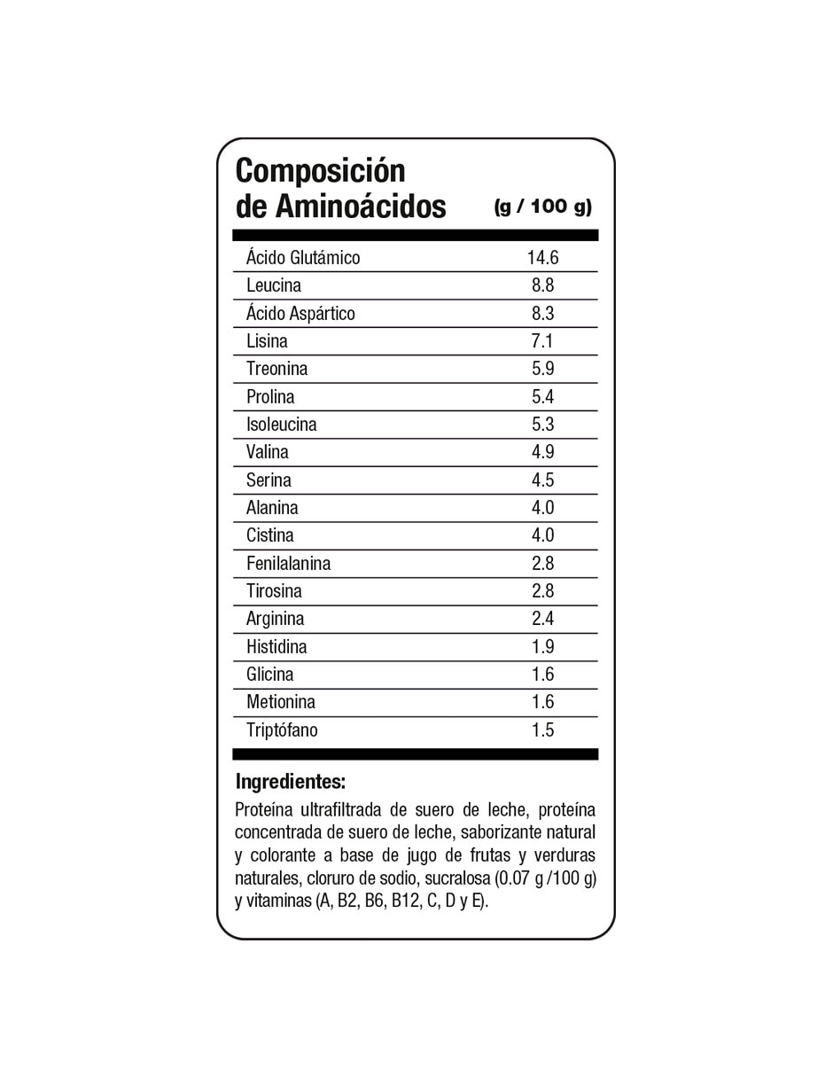 Proteína Evolution sabor fresa de 800g 2