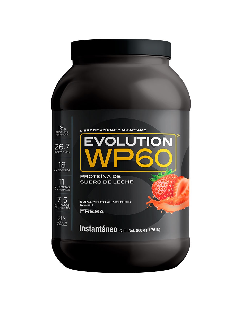 Proteína Evolution sabor fresa de 800g Proteína Evolution sabor fresa de 800g