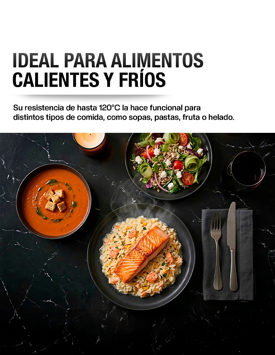 Vajilla de melamina para 4 personas 2