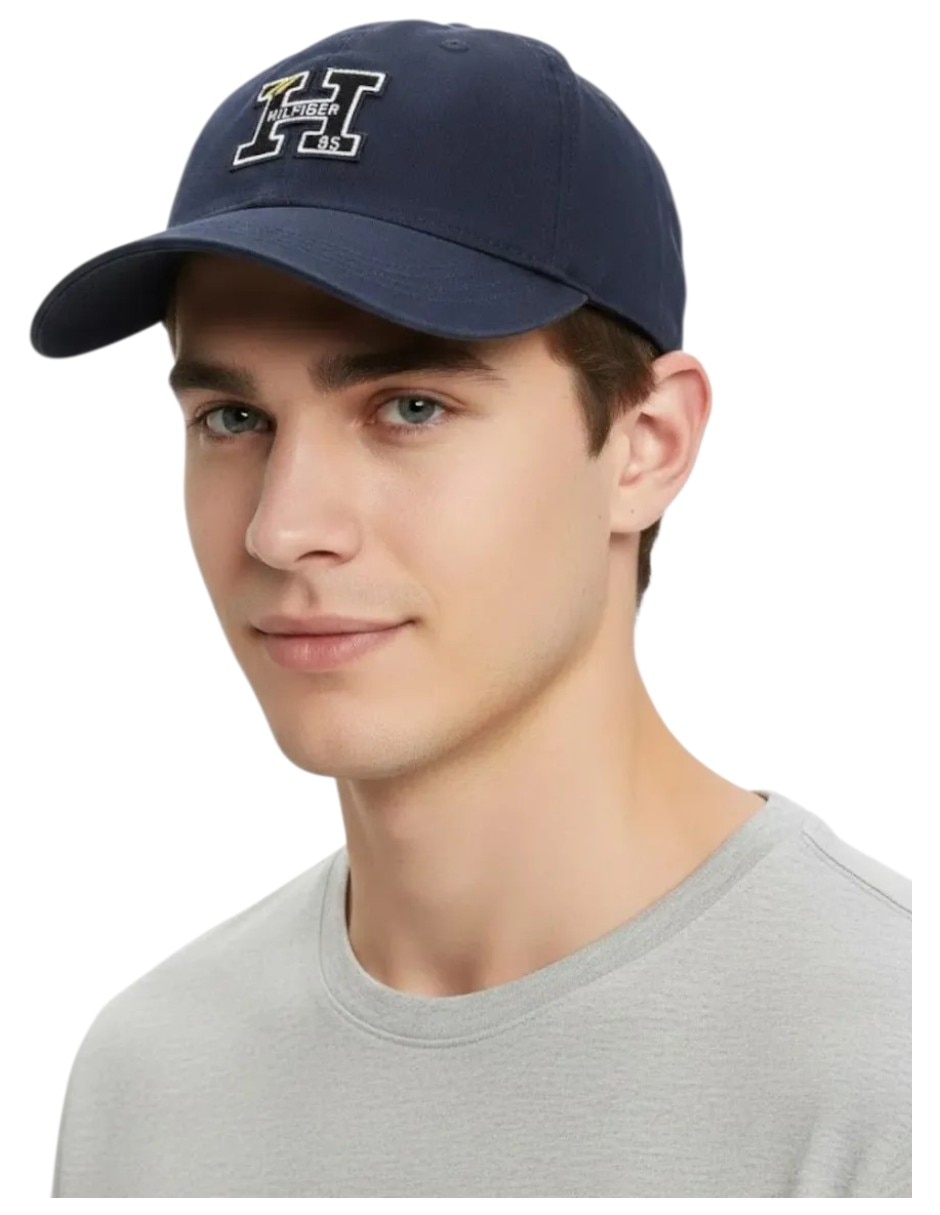 Gorra visera curva correa ajustable casual Tommy Hilfiguer para hombre