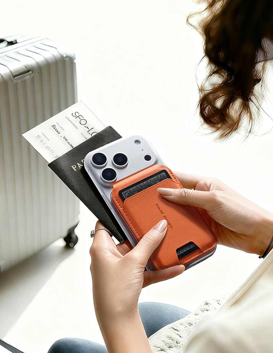 Tarjetero para celular unisex 7