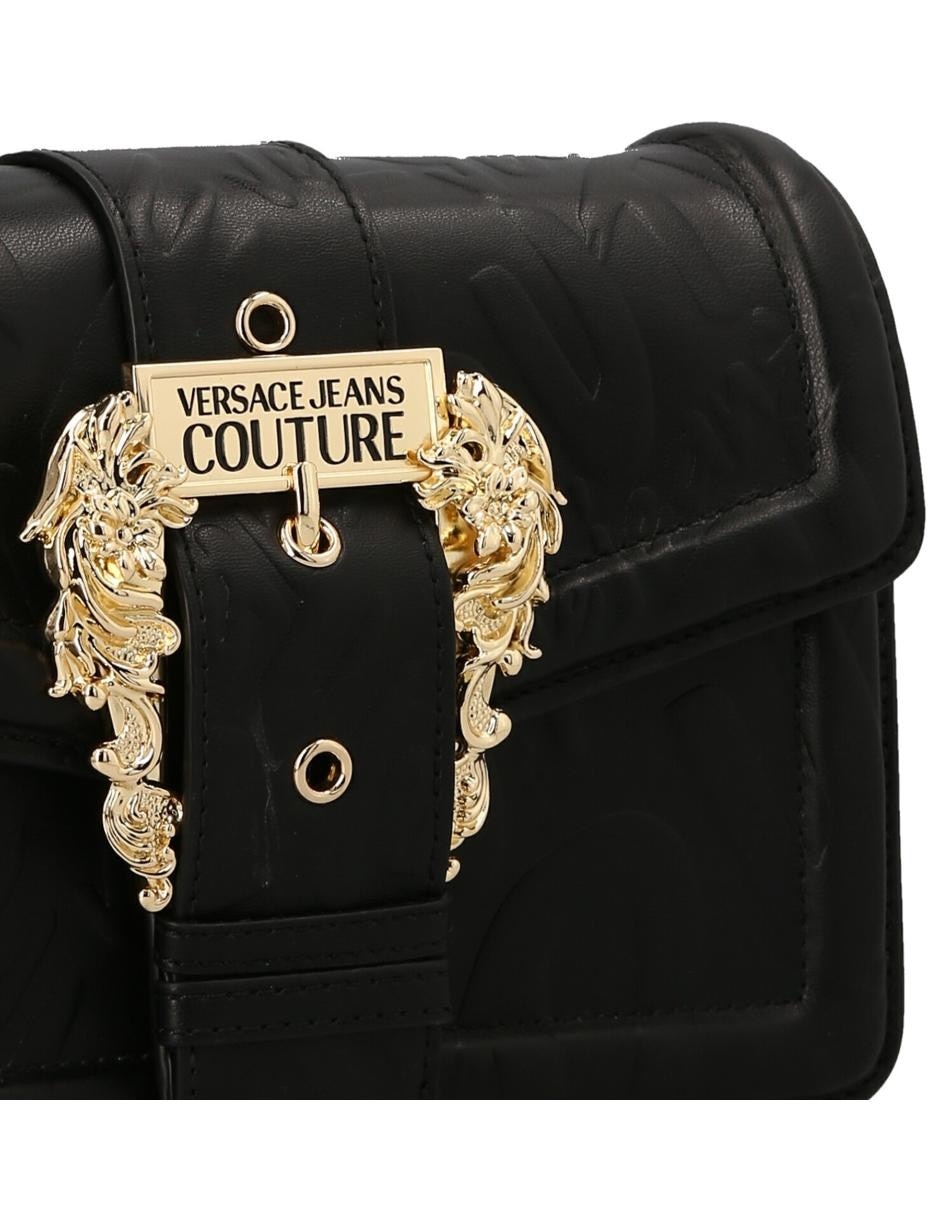Bolsa shoulder Versace de piel para mujer