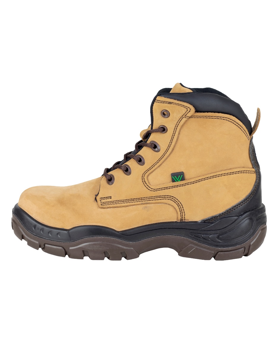Bota industrial de Cuero y piel