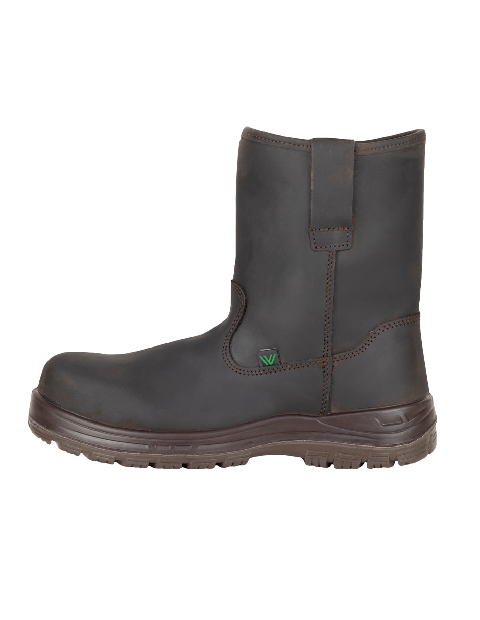 Bota industrial de Cuero y piel