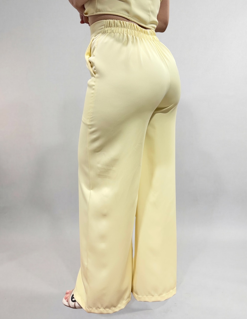 Pantalón Yaretni Moda acampanado para mujer