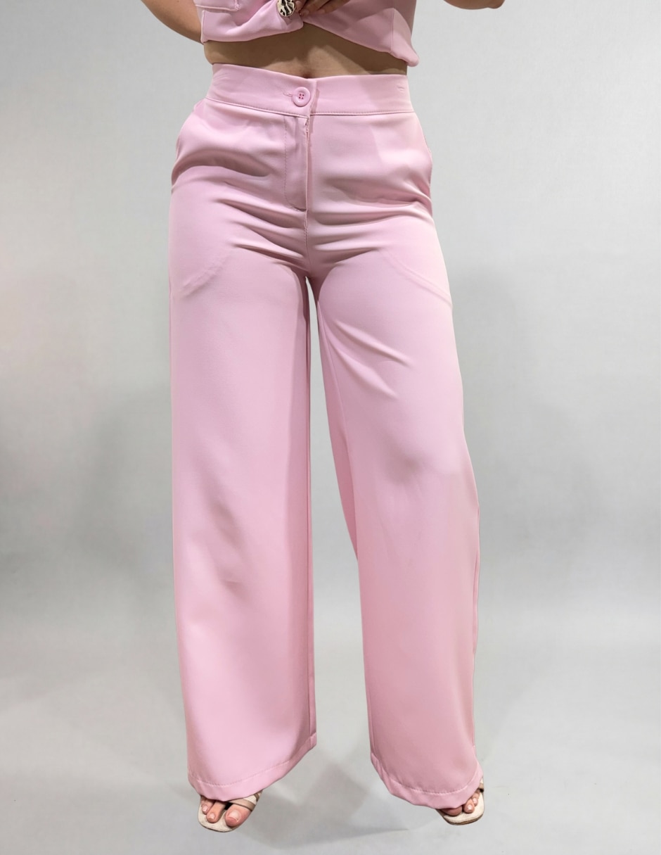 Pantalón acampanado para mujer 1