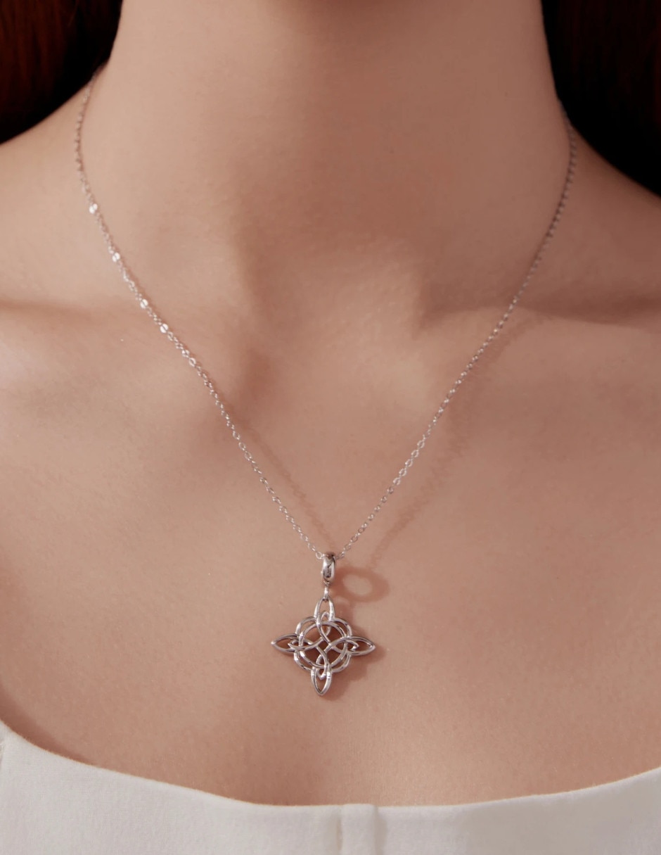 Collar con dije Chulada Beauty de Plata P 925