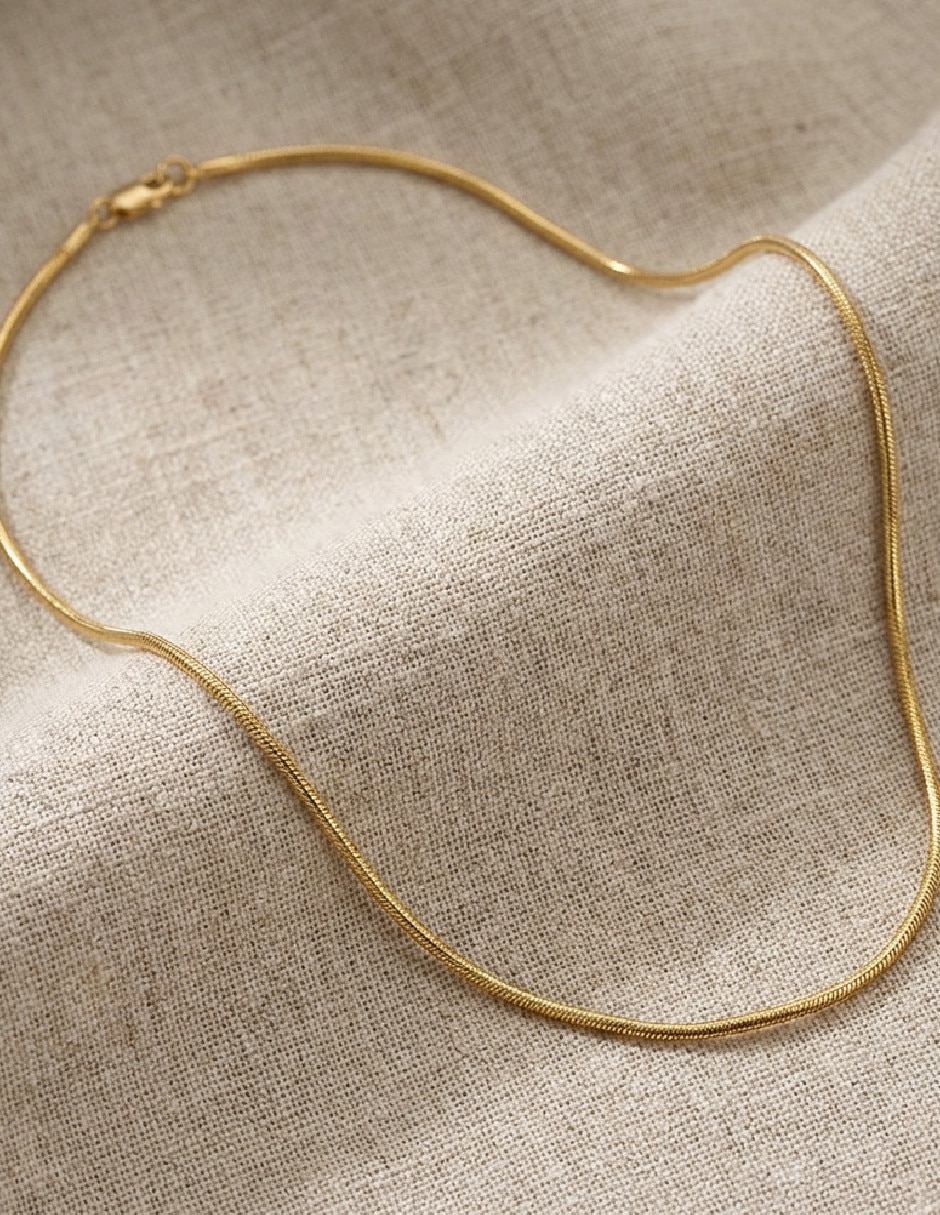 Cadena Generica de oro laminado 18 k