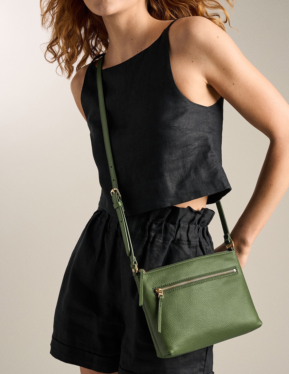 Bolsa crossbody Fossil Fiona de piel para mujer