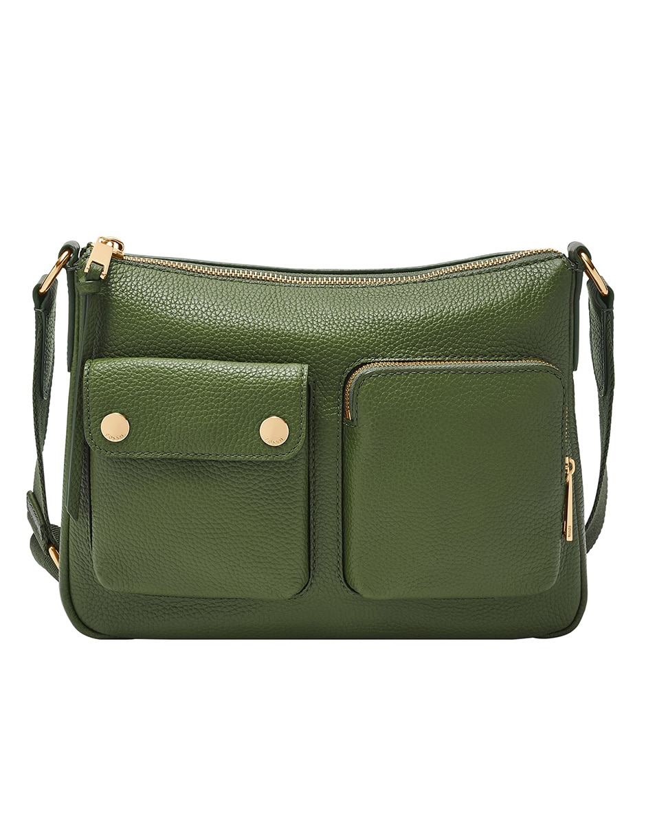 Bolsa crossbody Maysen de piel para mujer