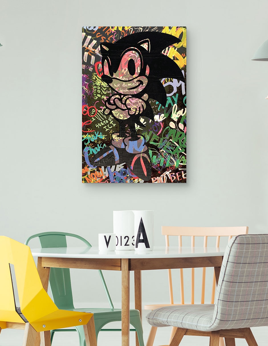 Cuadro Sonic por The Pop Art Factory técnica Impresión 2