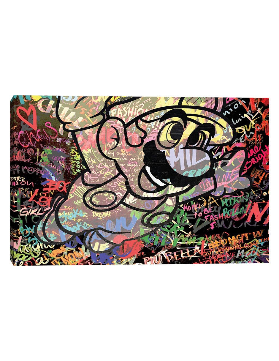 Cuadro Graffiti de Mario por The Pop Art Factory técnica impresión