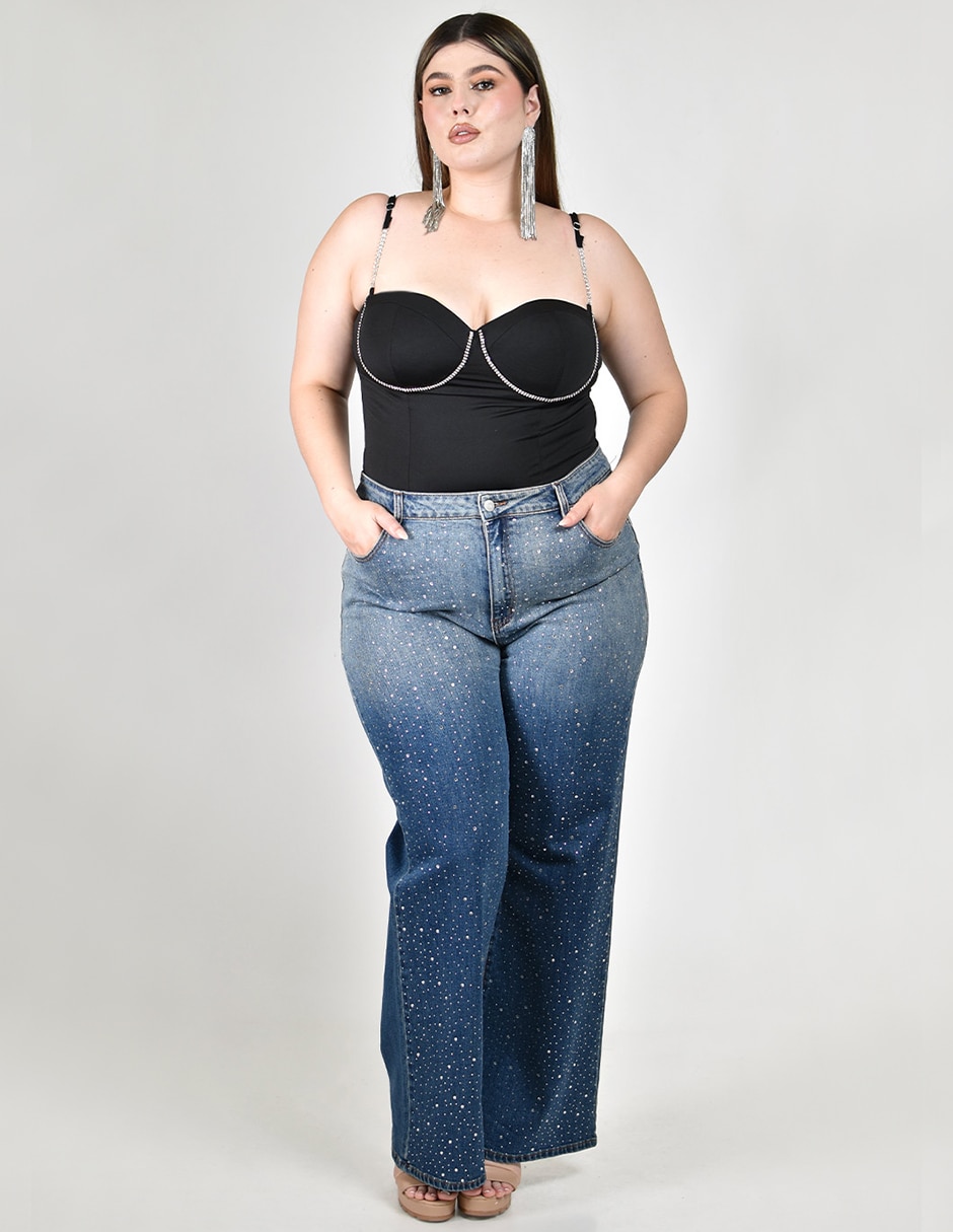 Body cuello Con escote escote Corazón para mujer 5