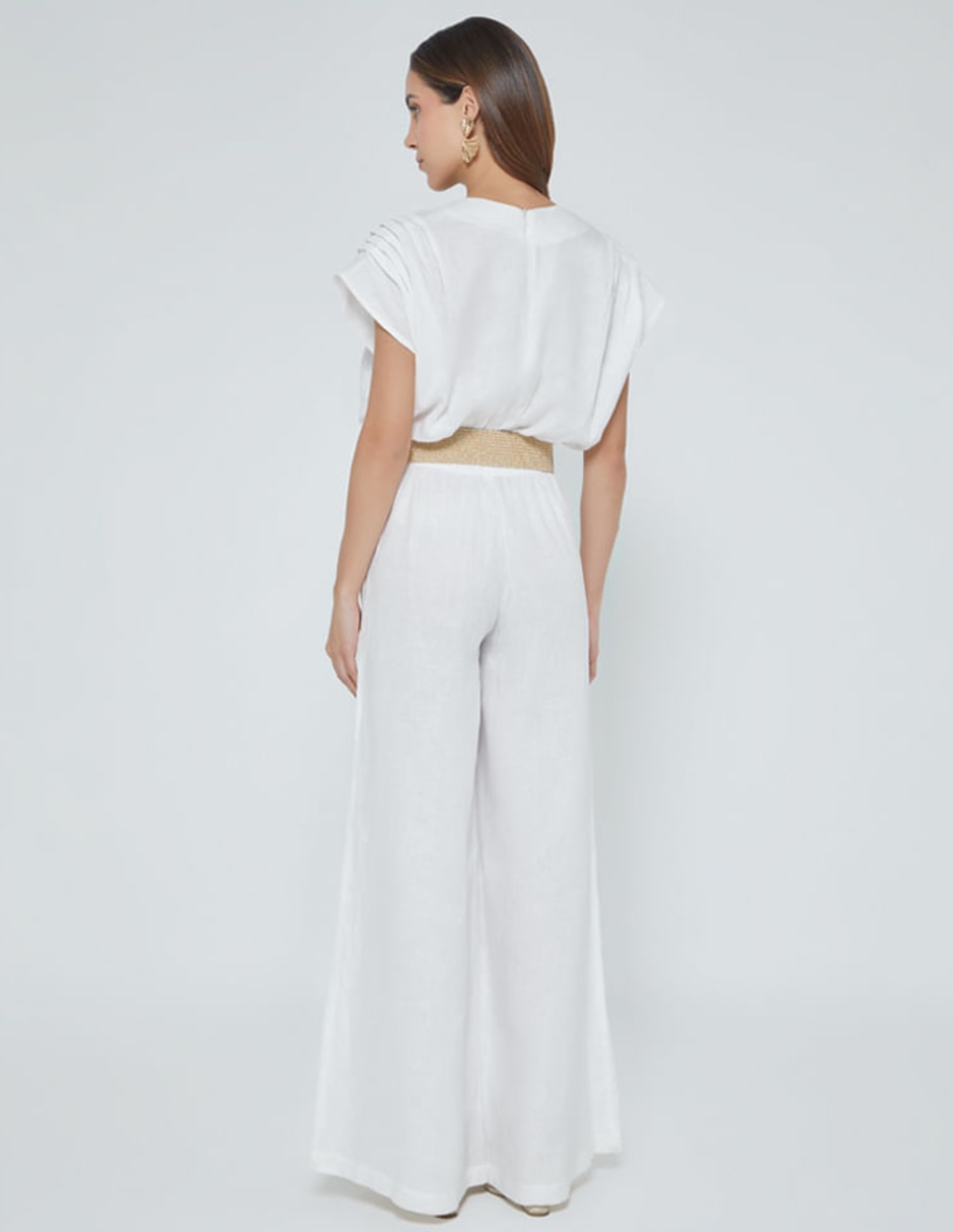 Jumpsuit ABS de lino para mujer