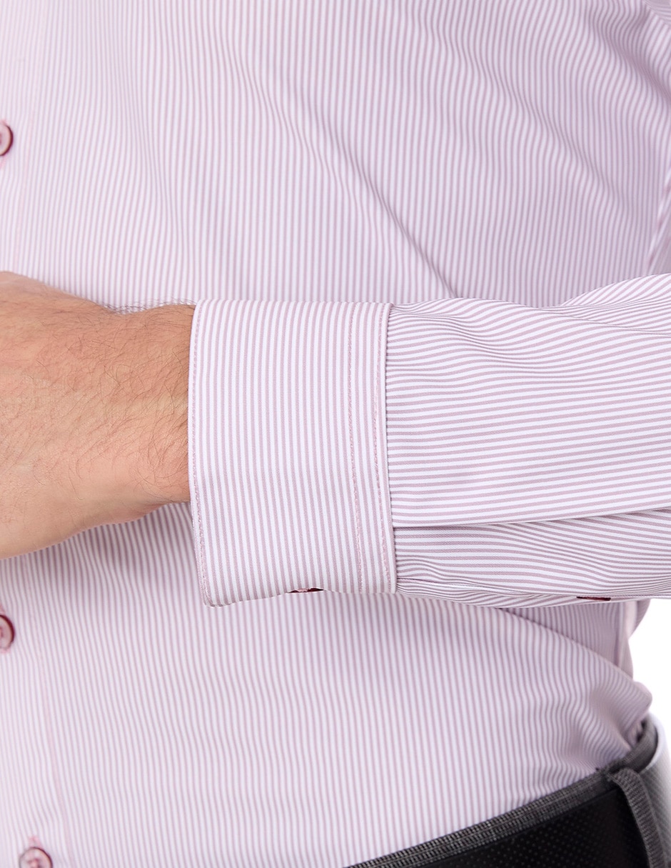 Camisa formal Vittorio Forti manga larga para hombre