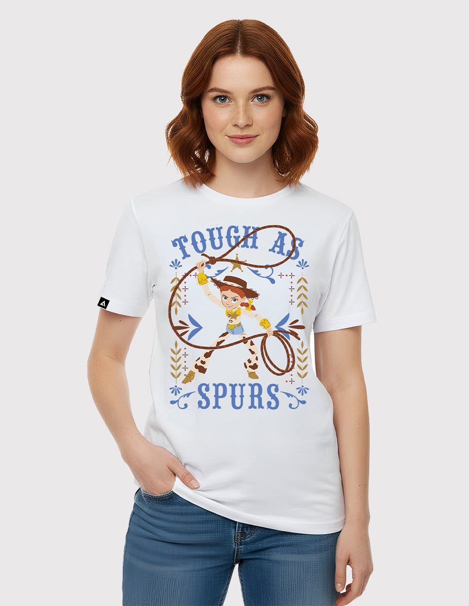 Playera manga corta toy story cuello redondo para mujer Playera manga corta toy story cuello redondo para mujer