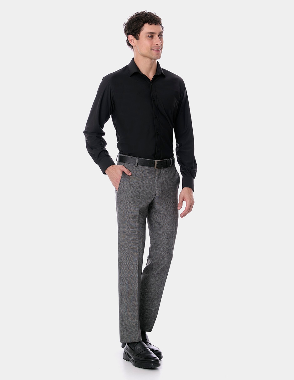 Camisa formal Vittorio Forti manga larga para hombre