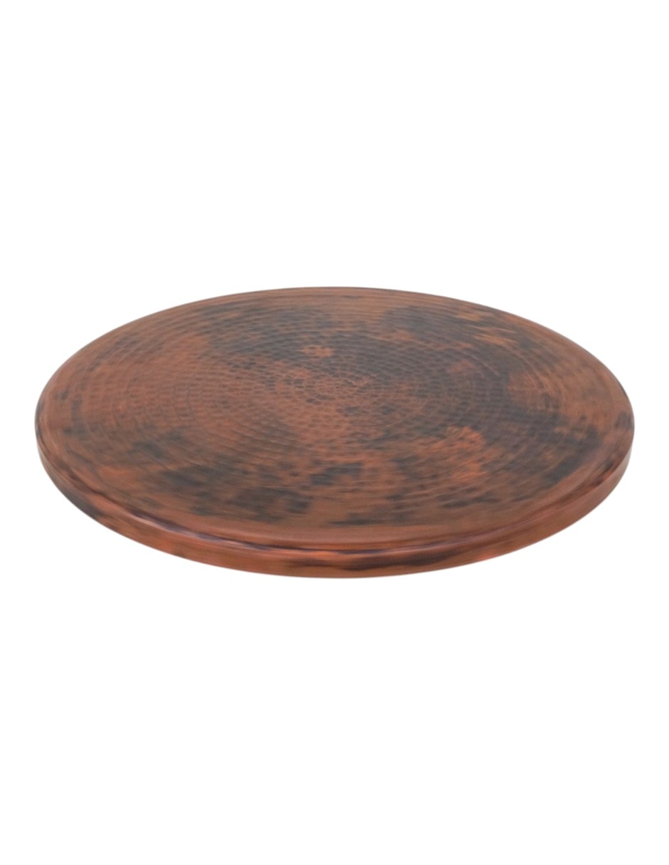 Charola giratoria D'Artesano Utensilios de Cocina de cobre