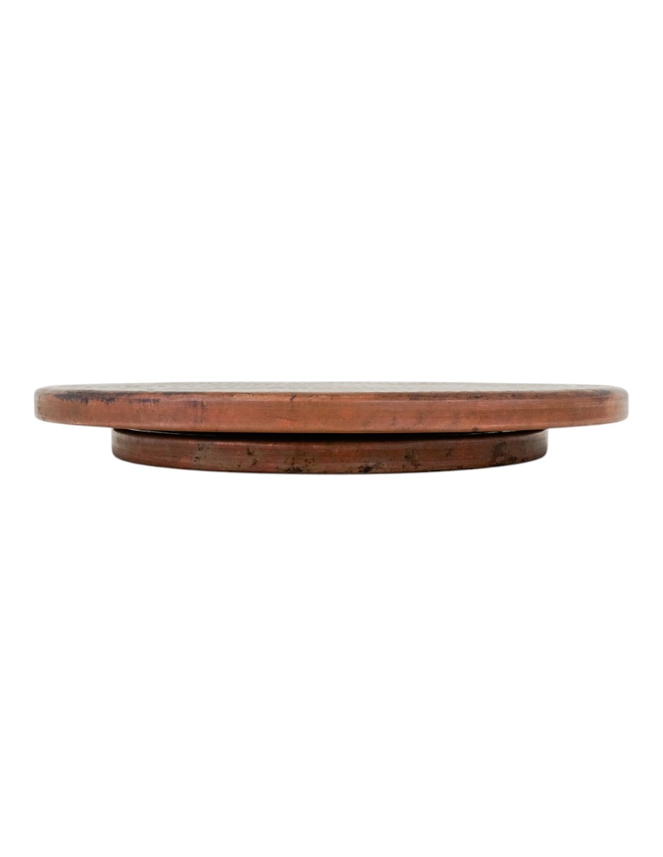 Charola giratoria D'Artesano Utensilios de Cocina de cobre