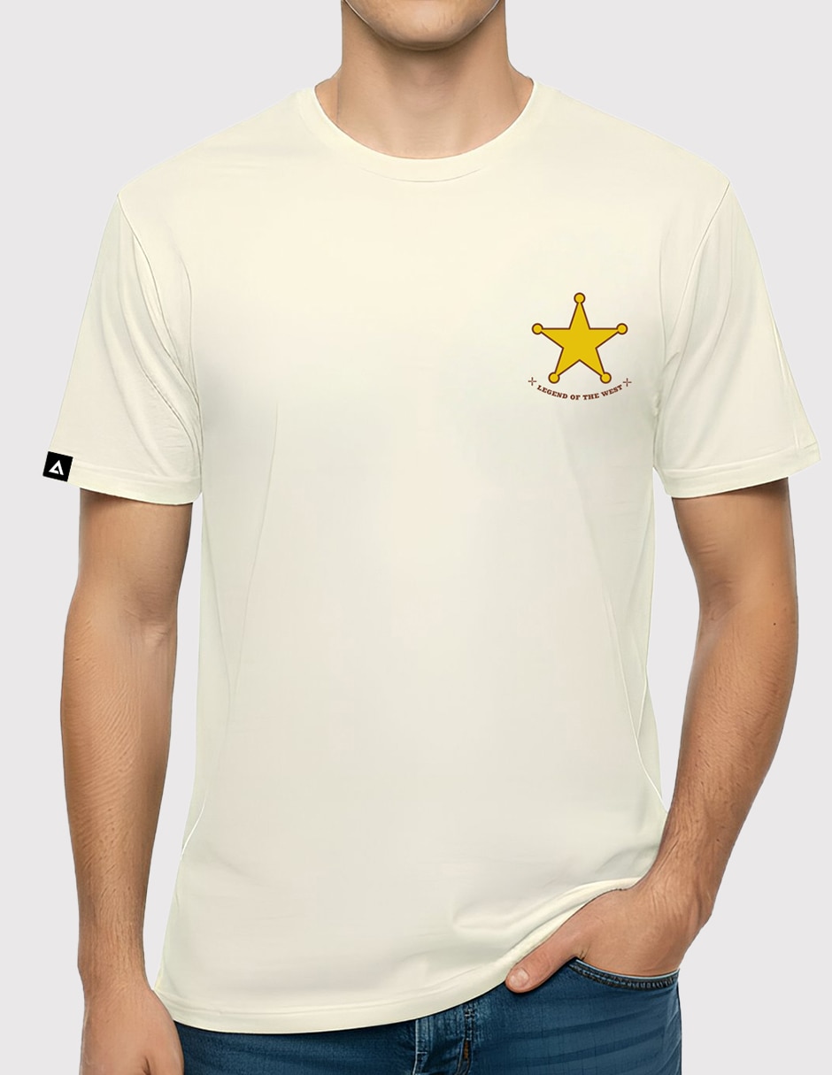 Playera cuello redondo para hombre 2
