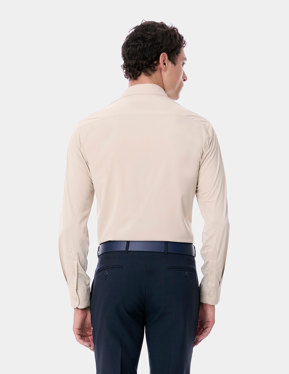 Camisa de vestir Vittorio Forti manga larga para hombre