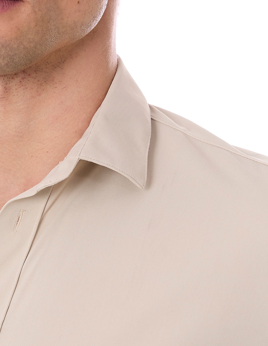 Camisa de vestir Vittorio Forti manga larga para hombre
