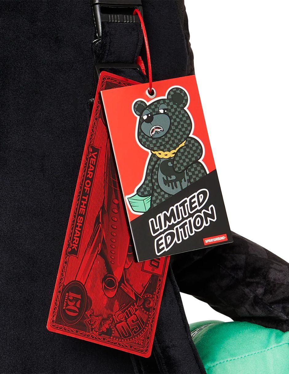 Mochila de peluche Sprayground impermeable unisex
