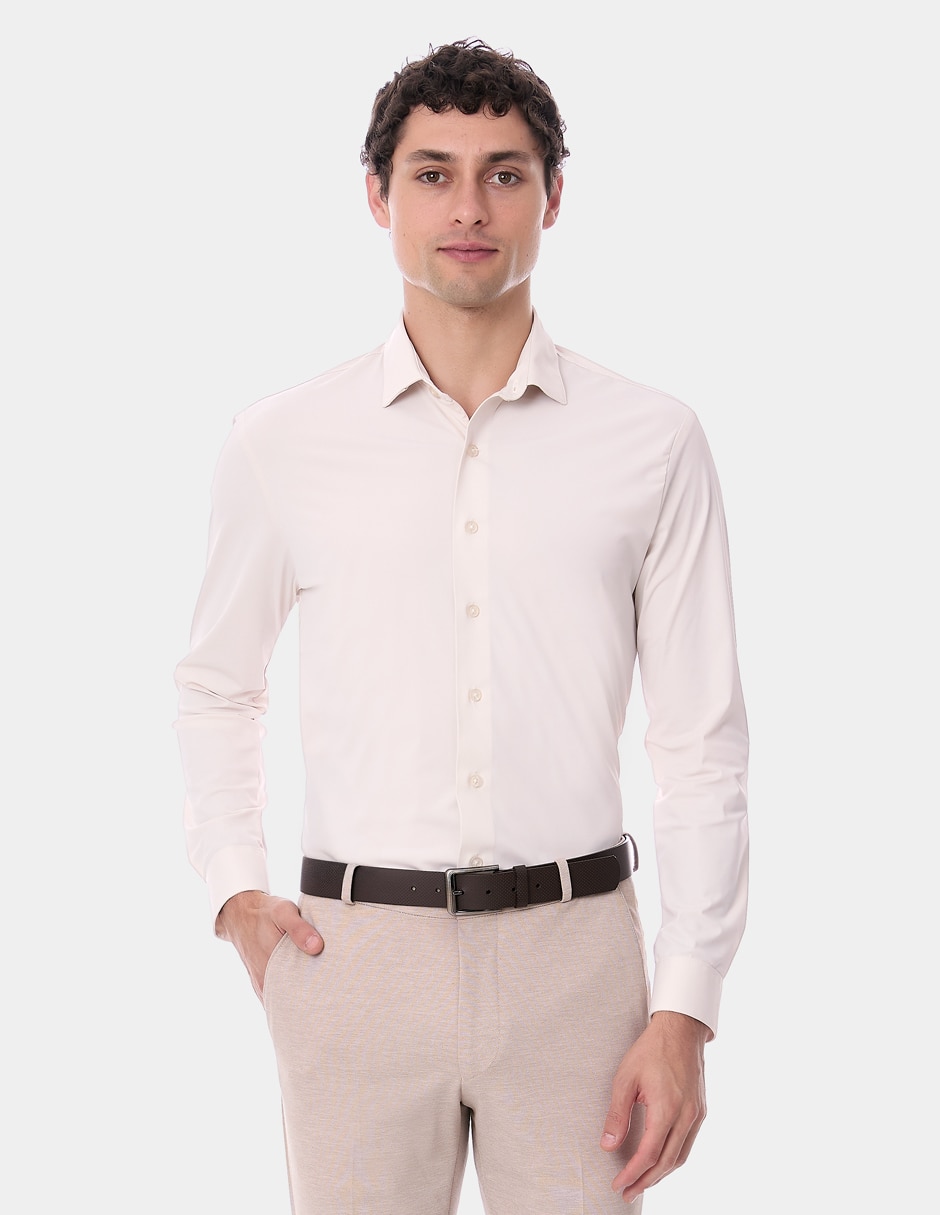 Camisa de vestir Vittorio Forti manga larga para hombre