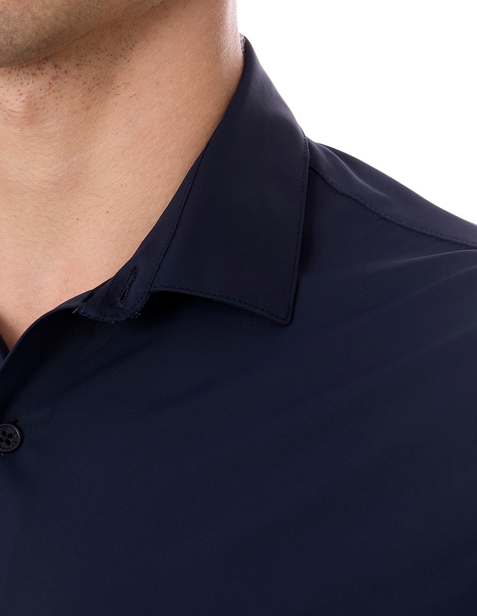 Camisa de vestir manga larga para hombre 7