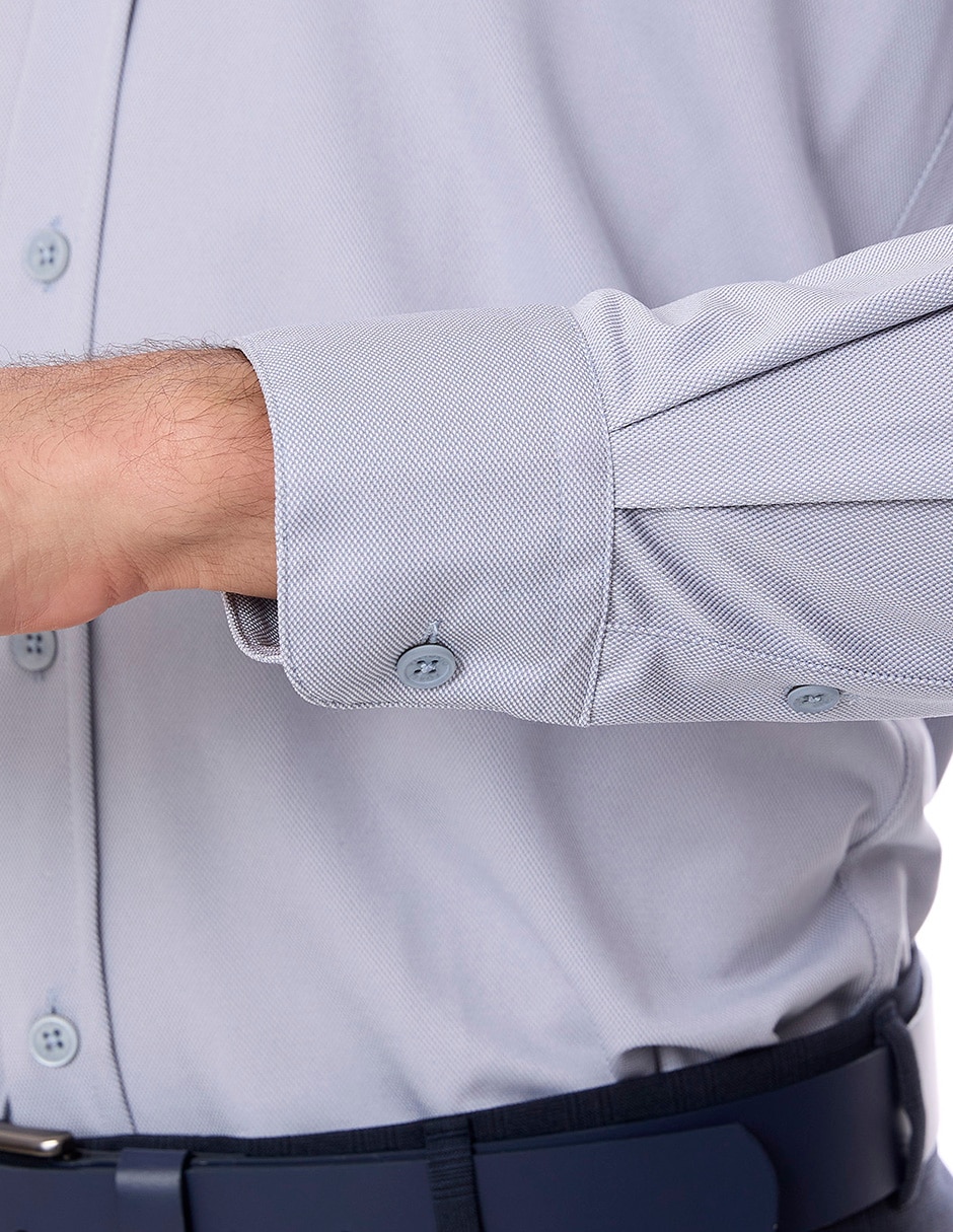 Camisa de vestir Vittorio Forti manga larga para hombre