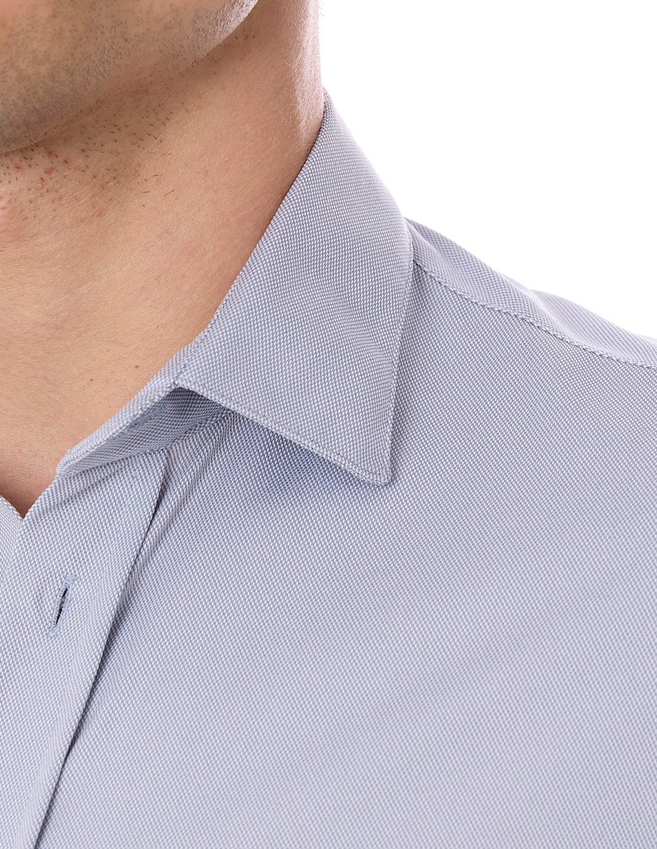 Camisa de vestir Vittorio Forti manga larga para hombre
