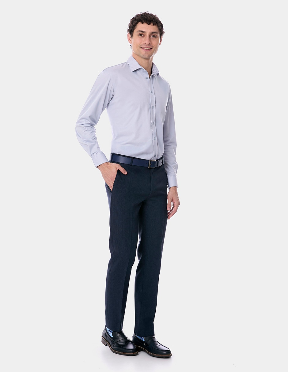 Camisa de vestir Vittorio Forti manga larga para hombre