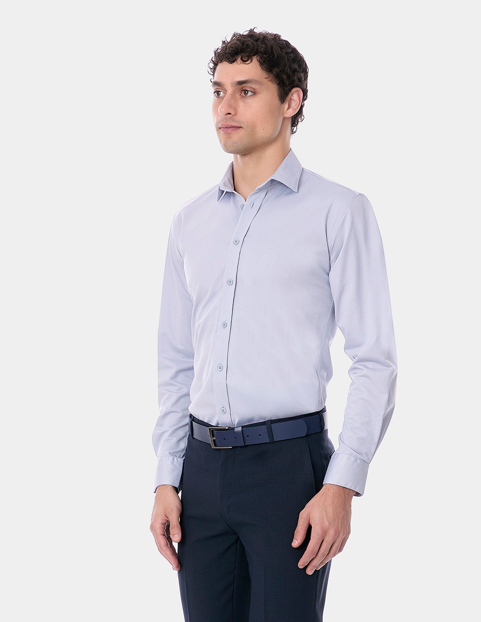 Camisa de vestir Vittorio Forti manga larga para hombre