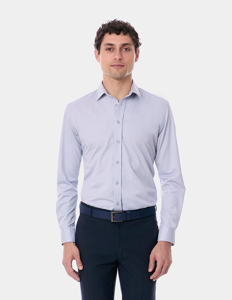 Camisa de vestir Vittorio Forti manga larga para hombre