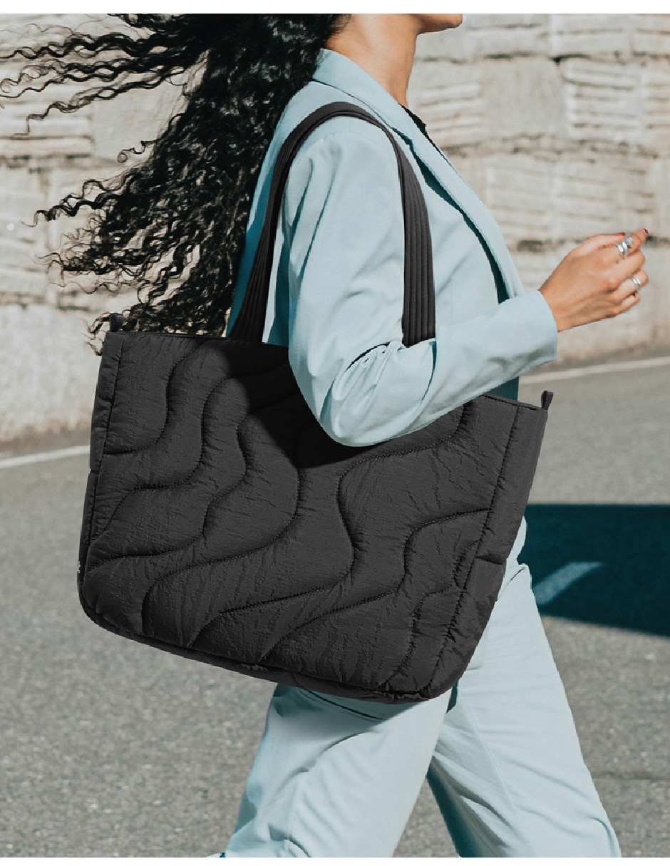 Bolsa carry all tomtoc puffy terra para mujer