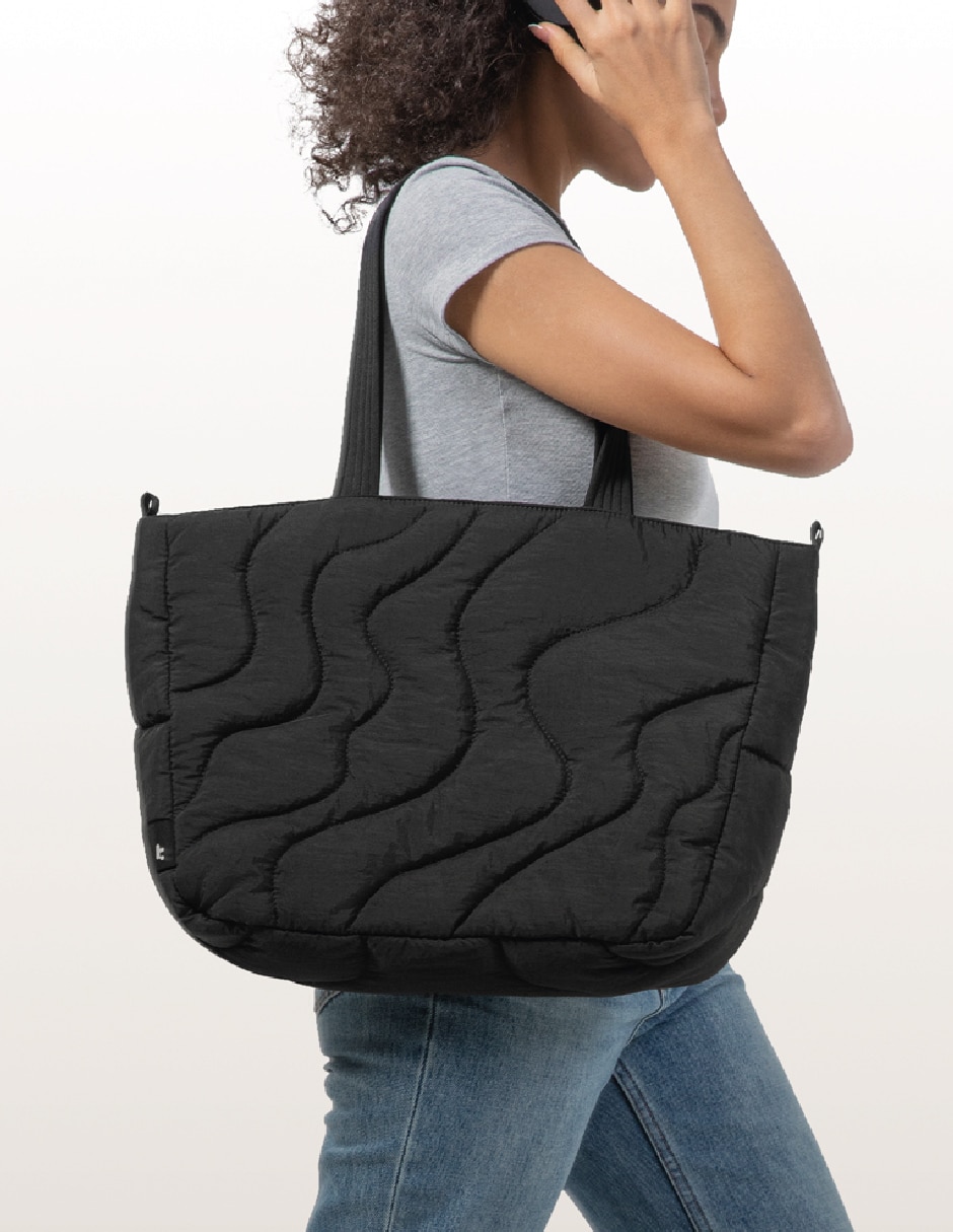 Bolsa carry all tomtoc puffy terra para mujer