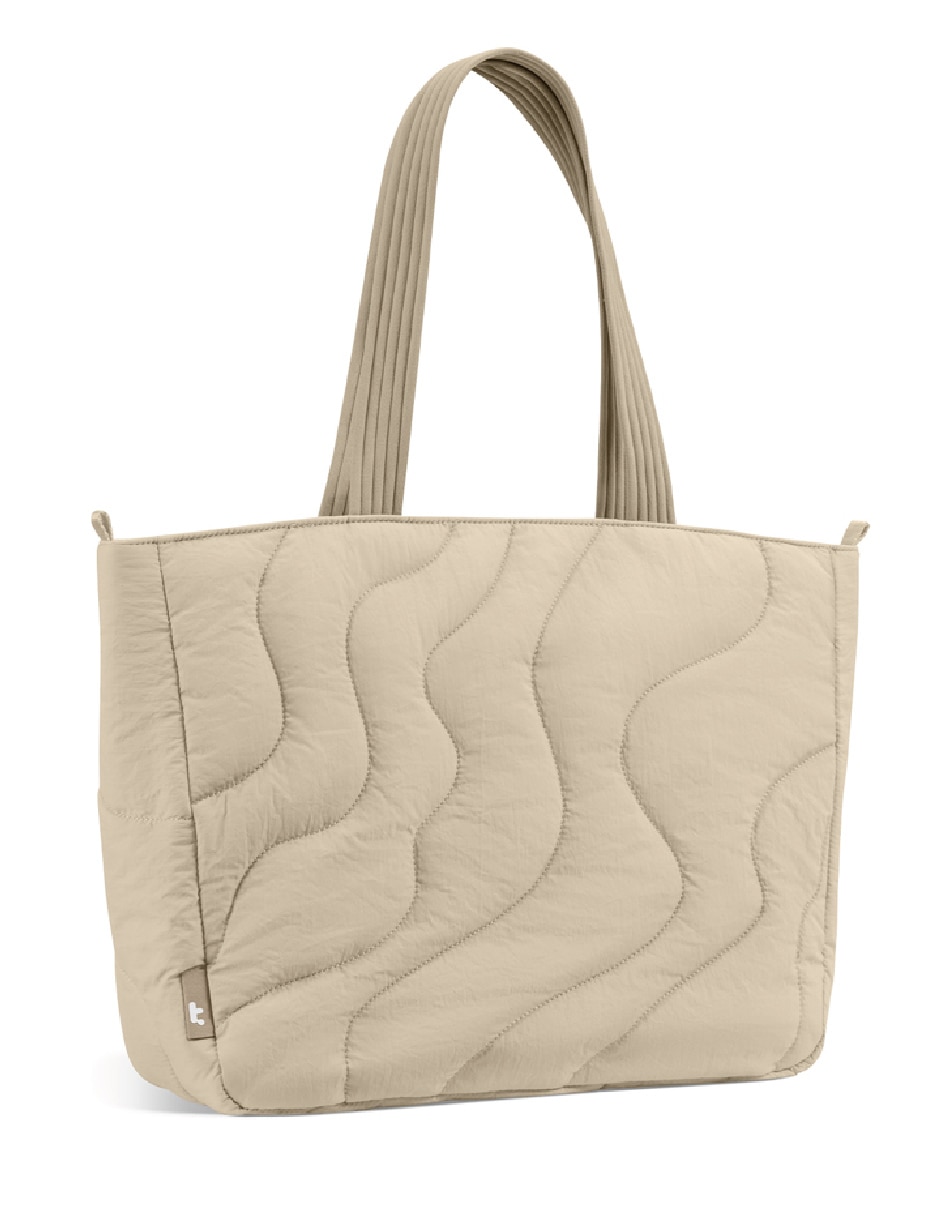Bolsa carry all puffy terra para mujer