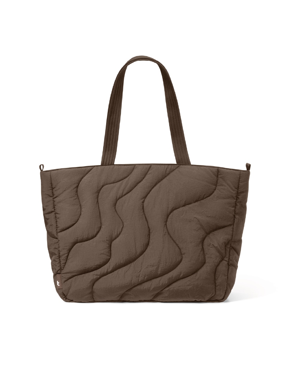 Bolsa carry all puffy terra para mujer 1