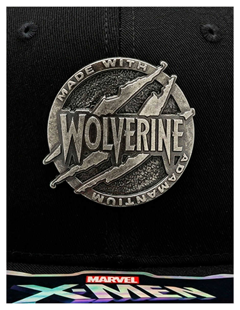 Gorra visera plana snapback para casual wolverine para hombre 5