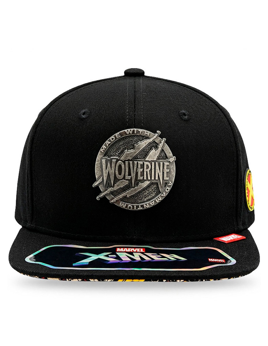 Gorra visera plana snapback para casual wolverine para hombre 3