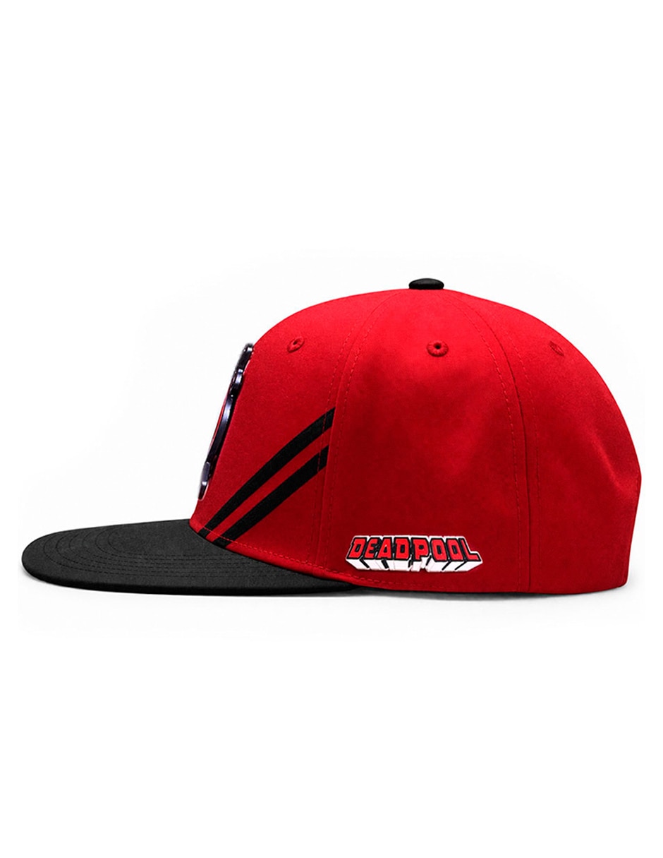 Gorra visera plana snapback para casual marvel deadpool para hombre