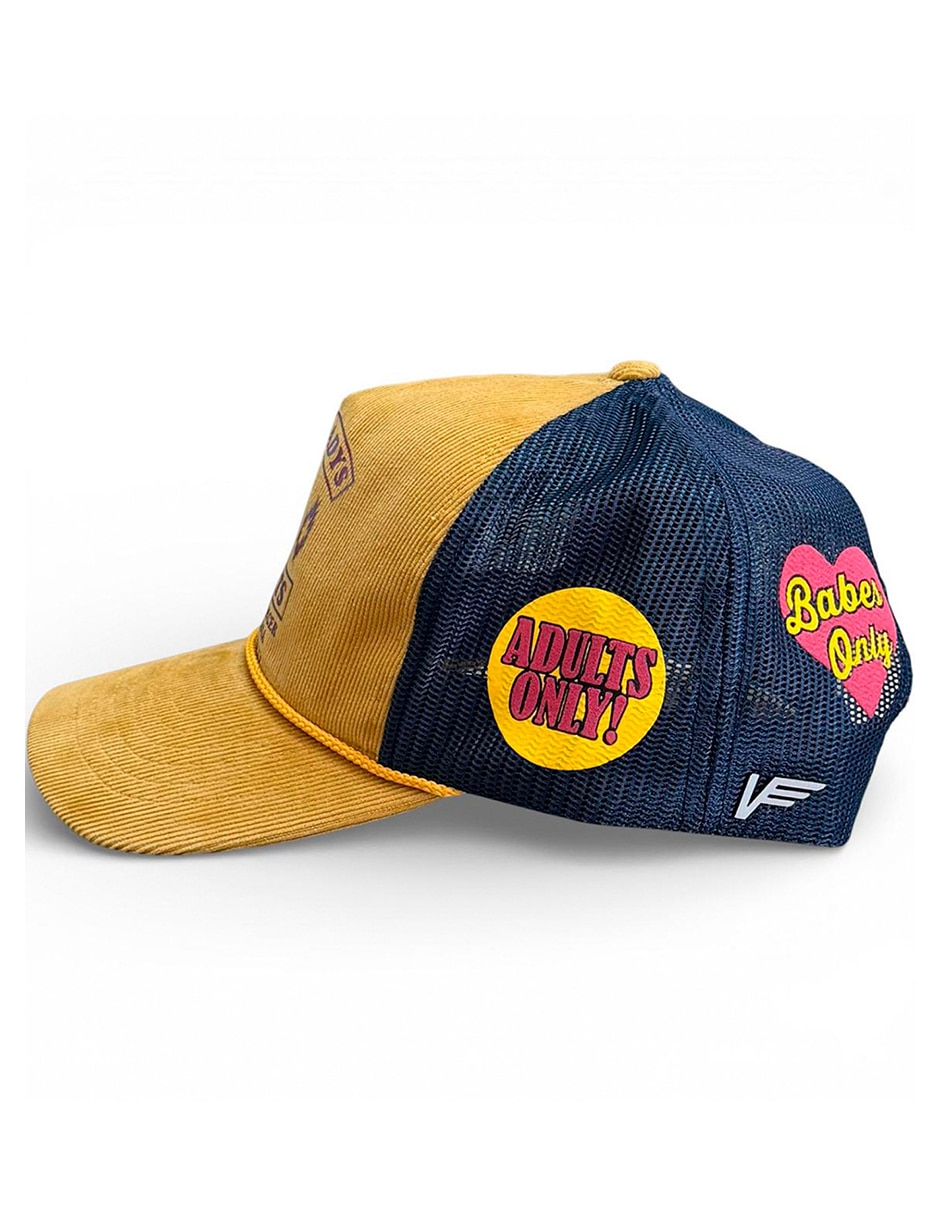 Gorra visera curva snapback casual Vago Style para hombre