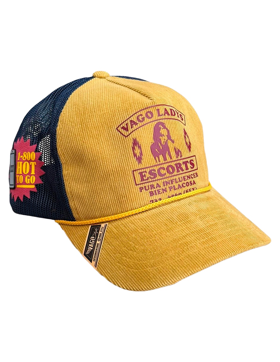Gorra visera curva snapback casual Vago Style para hombre