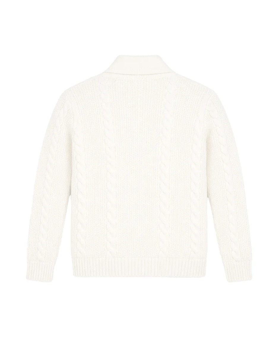 Suéter cuello cruzado para hombre 6